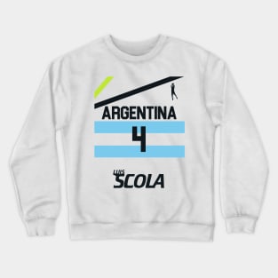 LUIS SCOLA Argentina Basketball Jersey Crewneck Sweatshirt